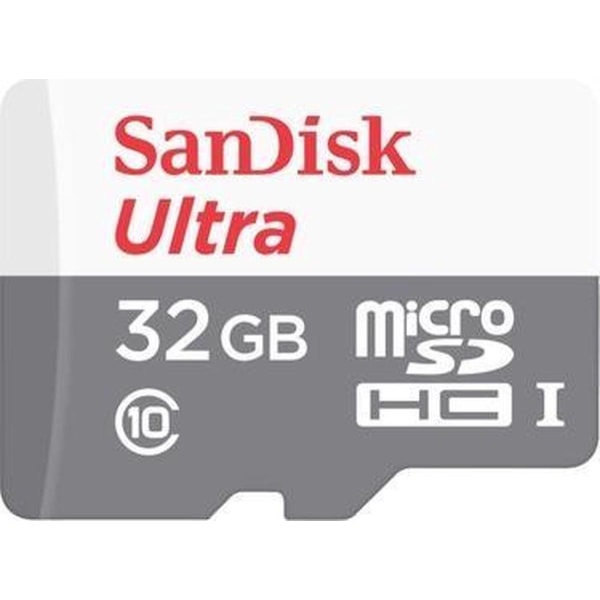 Sandisk Ultra microSDHC minneskort 32 GB Klass 10