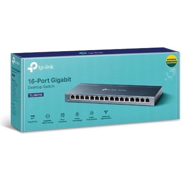 TP-Link 16-portars Gigabit Desktop Network Switch