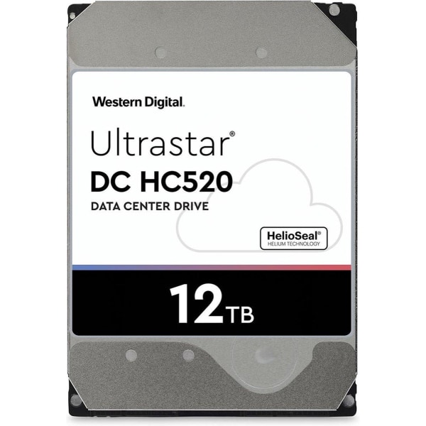 Western Digital Ultrastar He12 - Intern harddisk 3,5" - 12 TB
