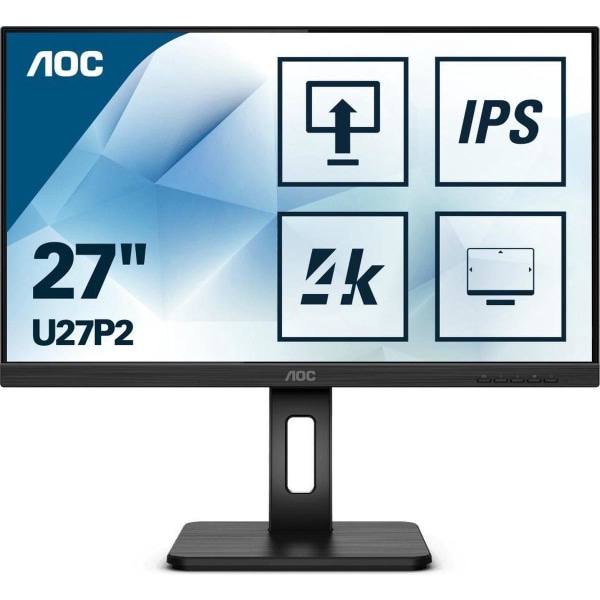 AOC U27P2 - 4K IPS-skærm - 27 tommer