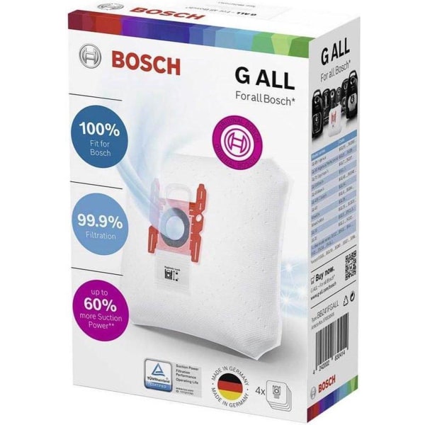 Bosch BBZ41FGALL vakuumtillbehör/tillbehör Svart