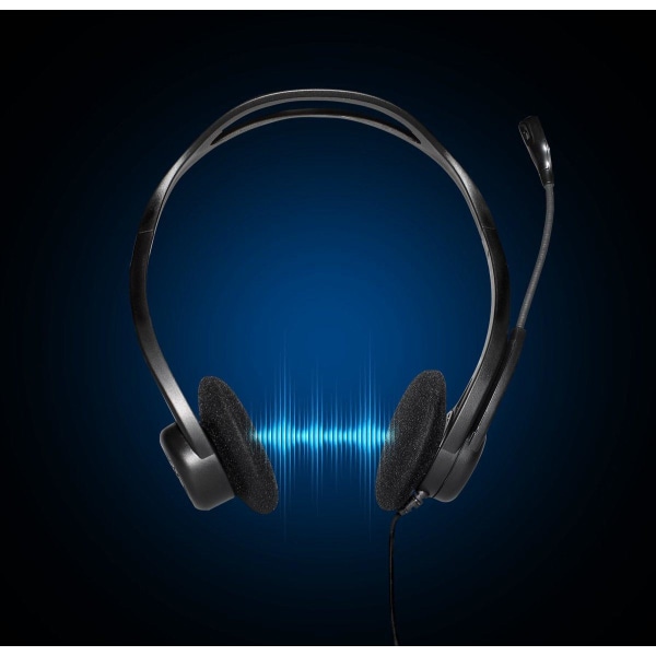 Logitech 960 Headset Trådbundna huvudband Samtal/Musik USB Typ-A