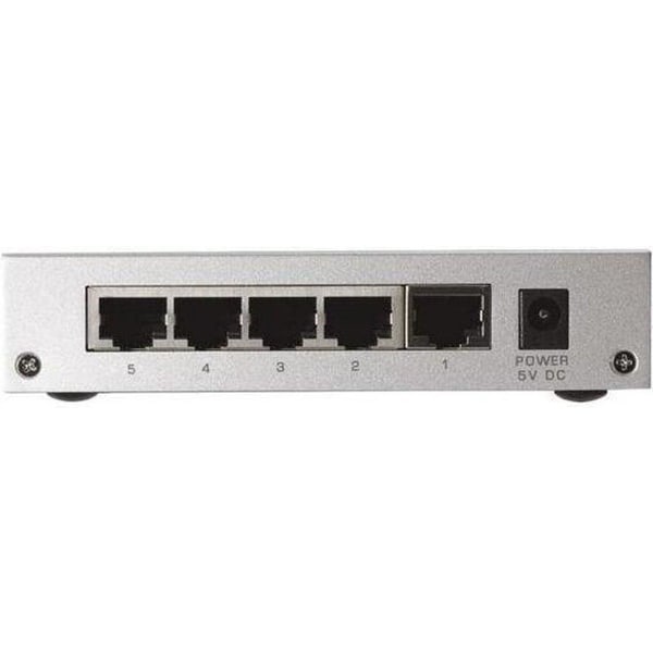 5-Port Desktop Gigabit Ethernet Switch - metalhus