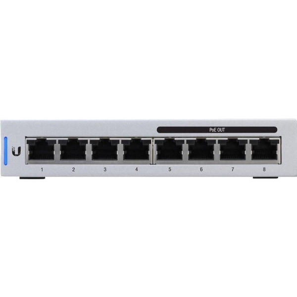 Ubiquiti UniFi Switch - Fullt hanterad nätverksswitch - 8 portar