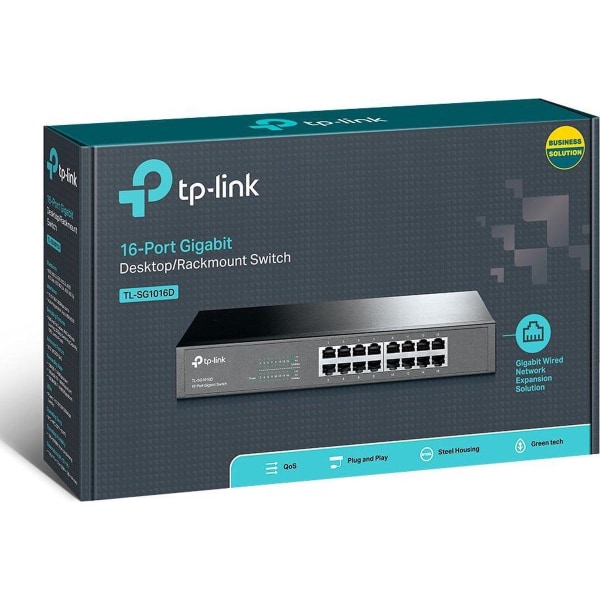TP-Link 16-portars 10/100 Mbps Desktop Switch