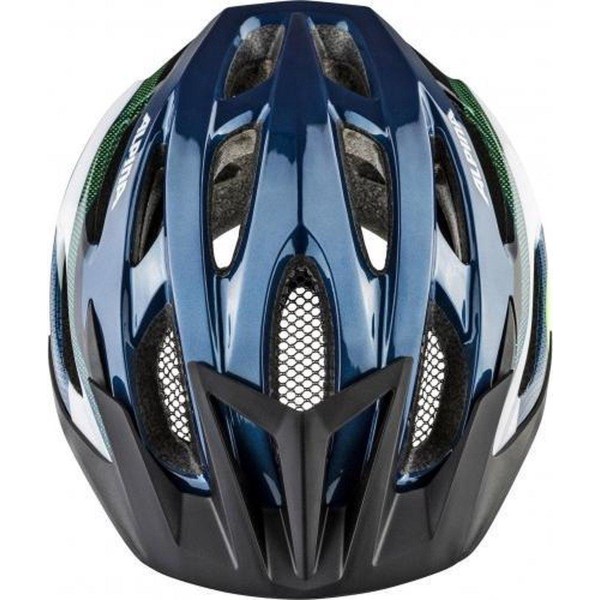 Alpina hjelm MTB 17 mørkeblå-neon 54-58cm