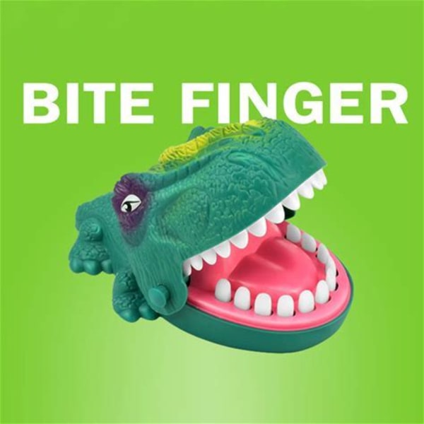 Barns fingerträning Baby Hjärnleksaker Söt dinosaurieformad tecknad film lindra tristess leksaker