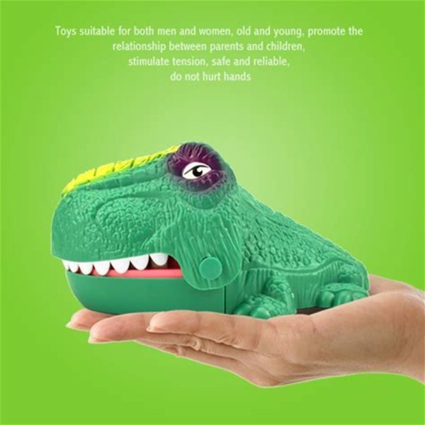 Barns fingerträning Baby Hjärnleksaker Söt dinosaurieformad tecknad film lindra tristess leksaker