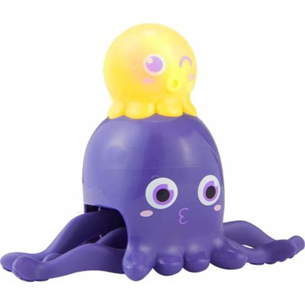 Octopus Pull Toys Animal Walker Leksaker för tidig utbildning Dra Octopus Baby Dragande Småbarn Krypa Ljus Musikleksaker