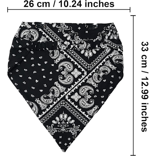 Blomster Elastisk Hår tørklæde Hårbånd 4 stk Chiffon Hoved Tørklæde Hårbånd Blomster Hår Tørklæder Med Hårklemmer Hår Bandanas