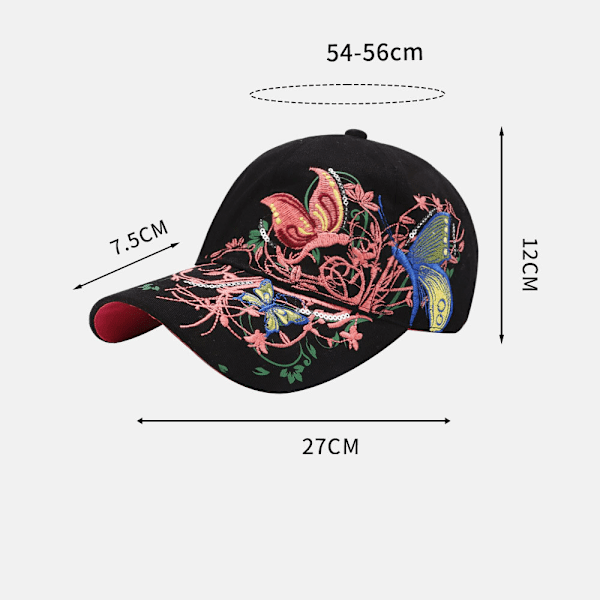 Perhoskirjailtu baseball-lippis, säädettävä snapback-hattu, matkustusurheilulippis, ranta-aurinkosuojalippis, rekkakuskinlippis, vaelluslippis