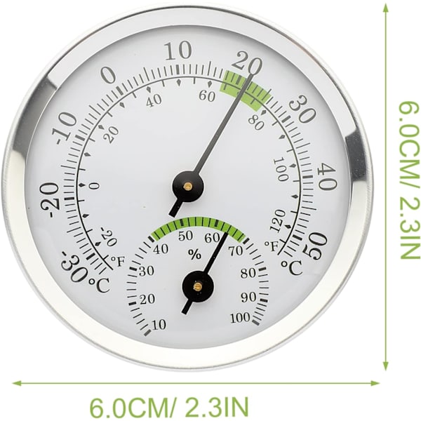 Hygrometer Termometer Indendørs Temperatur Luftfugtighedssensor Monitor