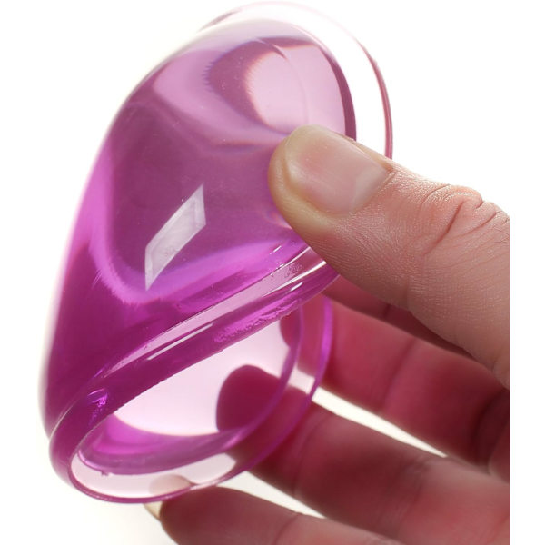 Blød håndledsstøtte, Gelkrystaller, Hjerteformet, Ergonomisk Krystal
