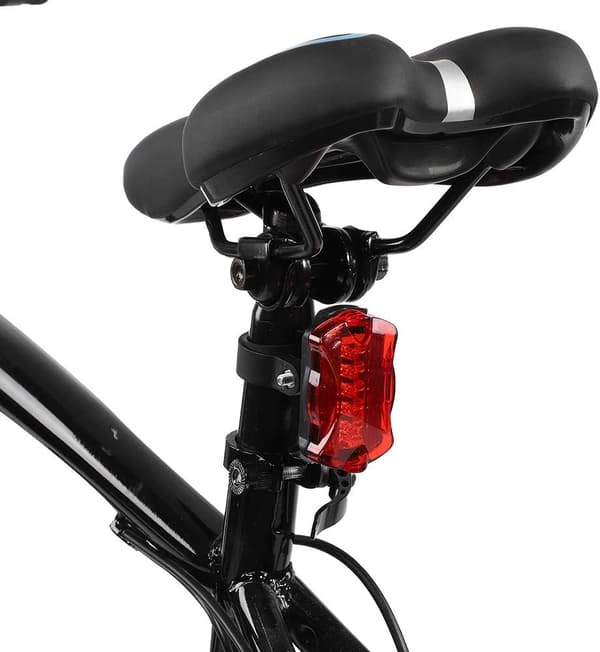Vanntett 5 LED Sykkel Forlykt + Baklys