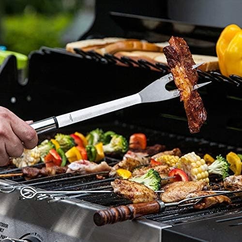 BBQ 9 Rustfrit Stål BBQ Værktøjssæt BBQ Apparater DXGHC