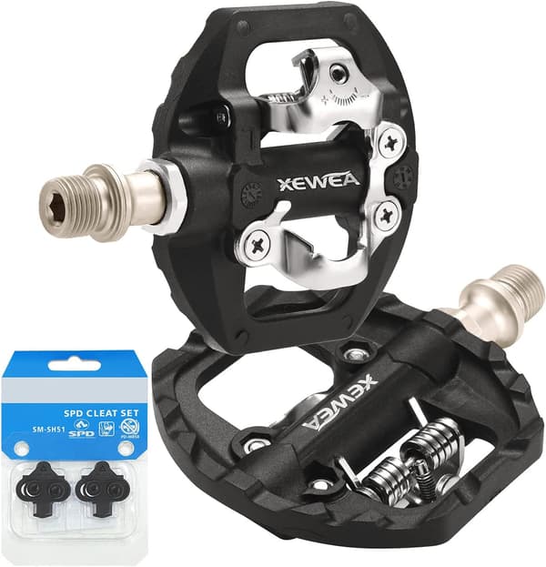 9/16 Tums Cykelpedal CNC Aluminiumlegering 3 Lager Solid Non-S DXGHC