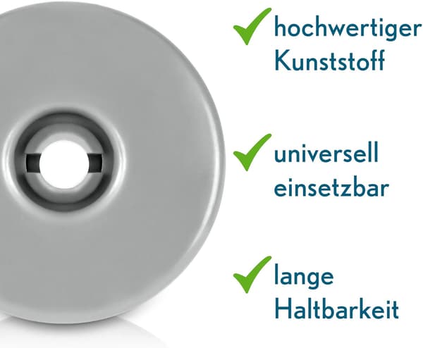 Universal Oppvaskmaskin Øvre og Nedre Stativ Rulle Sett Erstatning