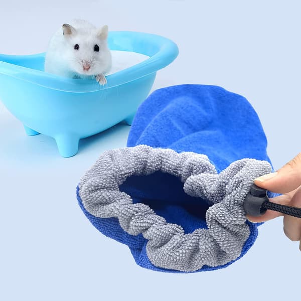 2 st Illerbadhandduk Hamsterbad Absorberande Handduk Torkning Ba