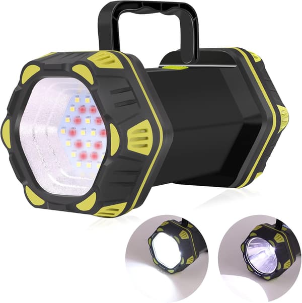 Latautuva LED-projektori, erittäin kirkas taskulamppu