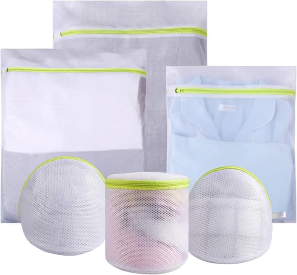 6-pack tvättnät för tvättmaskin