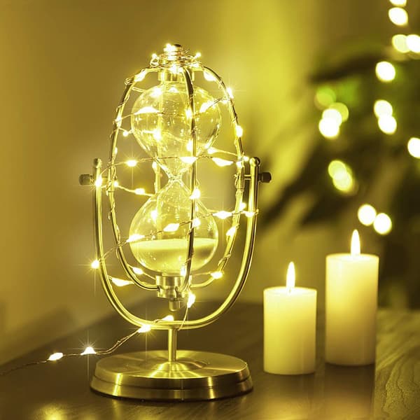 Batteridrevne Feelykter, [2-pakning] 5M 50 LED Vanntette Stri