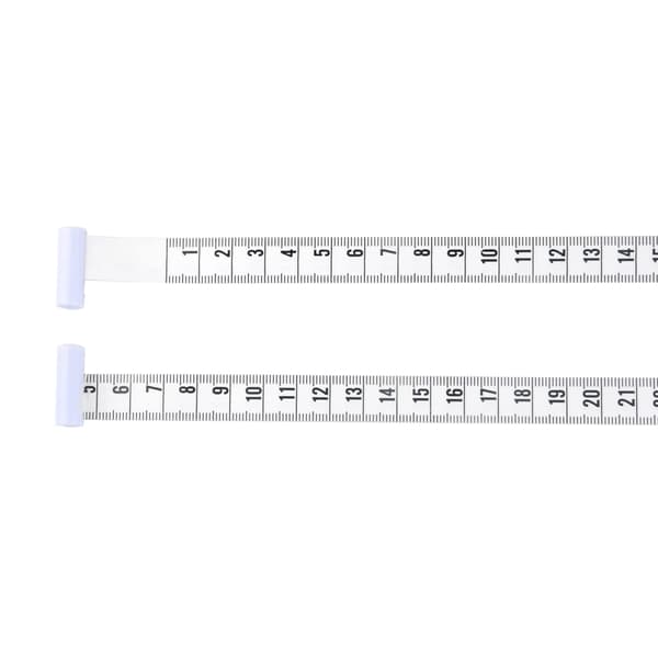 2 st Måttband, för kropp, 150 cm, vit DXGHC
