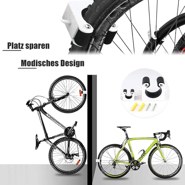 Cykelväggfäste, Cykelställ, Platsbesparande Väggfäste, Cykelställ