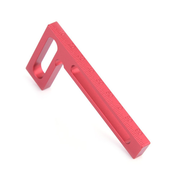 100mm Præcisions-Vinkelmåler i Aluminiumlegeret Mini 90