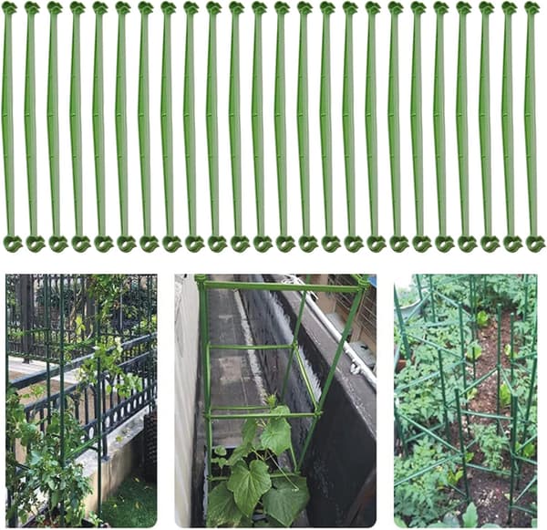 24-pack Tomat- och Gurkpinnar, Växtstöd, 30 cm Trädgårdspinnar