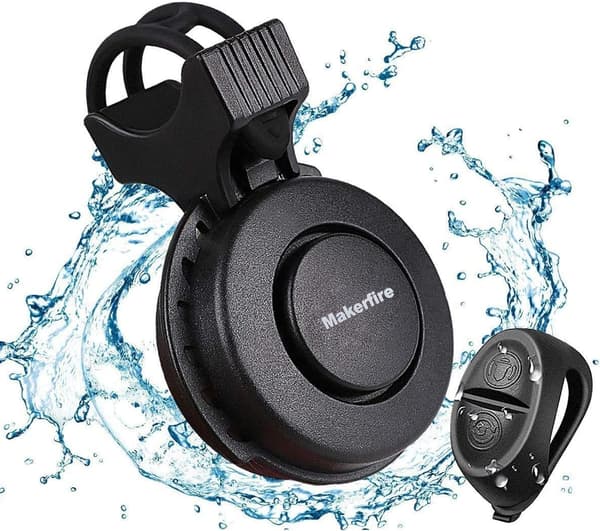 Pyöränkello, USB-ladattava, 120 dB, Näkymätön Pyöräilykello