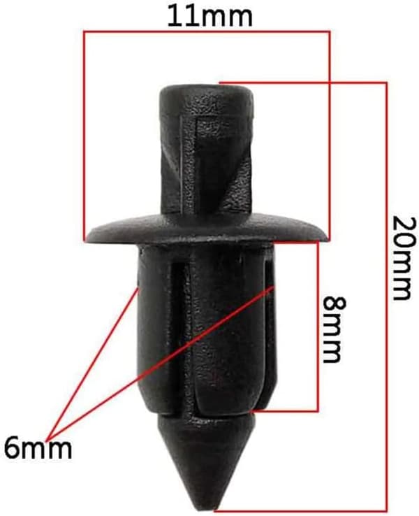 Plastiknitterclips, Plastiknitter, Universal Auto Sort Nylon DXGHC