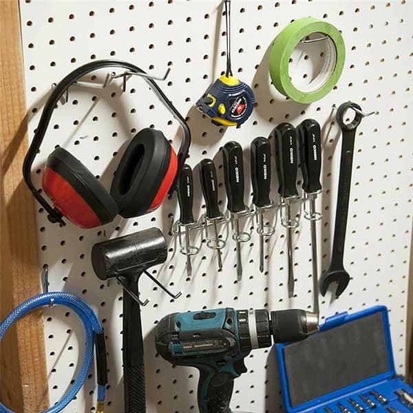 80 stk. Pegboard Kroge Assortering Hjem Opbevaring Kroge Peg Boar