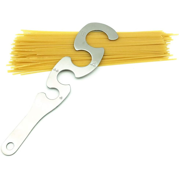 4-håls Spaghetti Mätverktyg i Rostfritt Stål för Spaghetti DXGHC