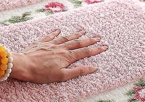 40*60cm Nydelig Roseblomst Tepper Super Mykt Baderomsteppe