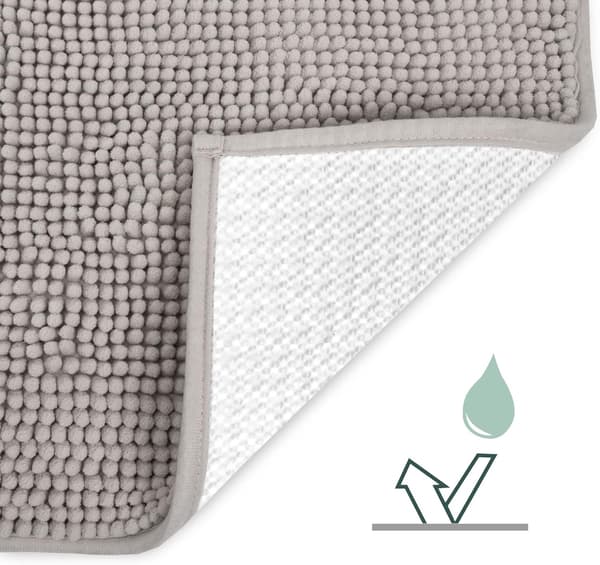 Absorberende Anti-Skli Badematte 80x50 cm - Neil Carpet Badematte - Sof