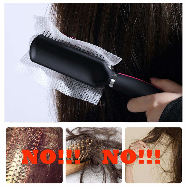 100 stykker mesh-non-woven rengjøringspapir for hårtap