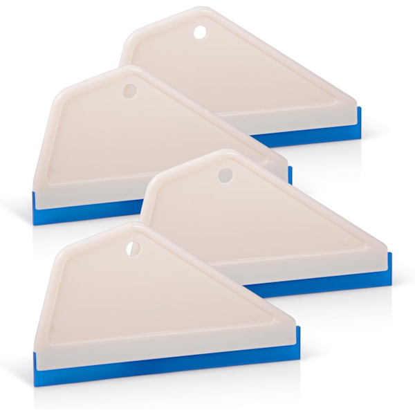 4-pack Vit Automatisk Hemkök Badrum Dusch Squeegee Hand Squee
