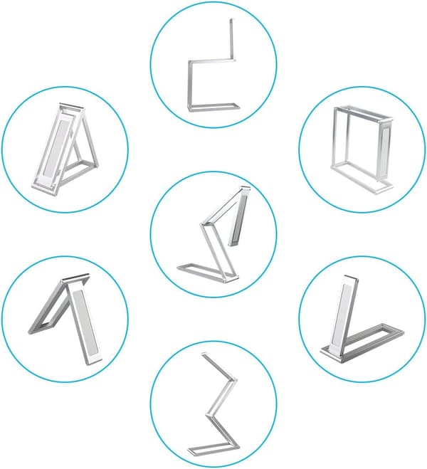 LED Skrivebordslampe, Dæmpbar Foldbar Aluminium Bordlampe Ledningsfri