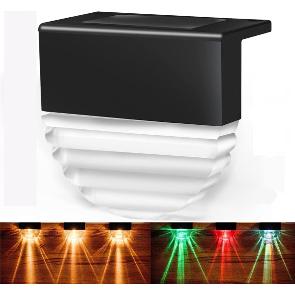 Solar Deck Lights, Solar Step Lights Udendørs Vandtæt LED S DXGHC