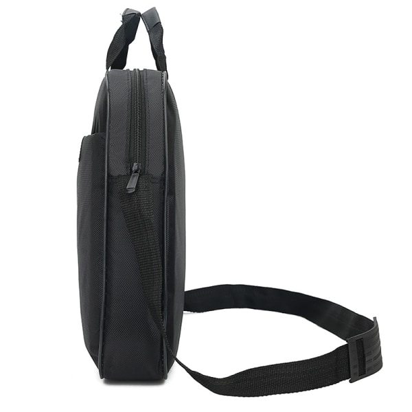 1 Stykk Svart Casual Laptop Bag Stor Kapasitet Mote En Skal Ha