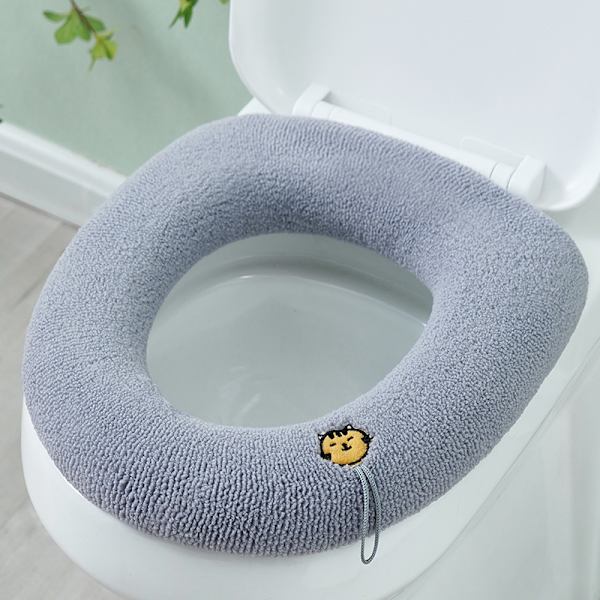 5-osainen universaali neulottu pestävä wc-istuimen pehmuste, kotitalous