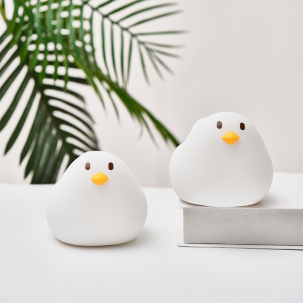 Peace Pigeon USB uppladdningsbar nattlampa presentsäng för barn