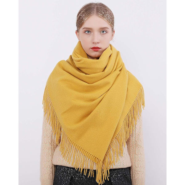 Talvinen Lämmin Huivi Shawl Wrap Naisille ja Miehille Pitkä Suuri Pehmeä Sc