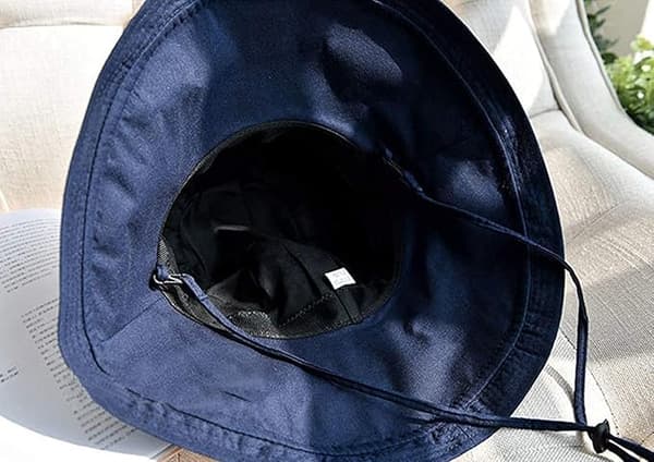 Dame Strandhatt Foldbar Sommerhatt Bredbremmet Capeline Strandhatt