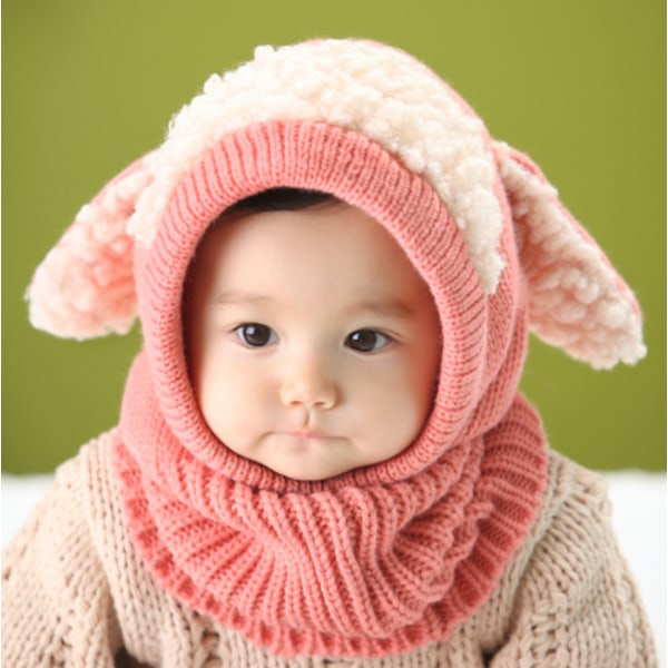 Baby Hat and Gloves Baby Girl Boy Beanie Set Knitted Winter H DXGHC