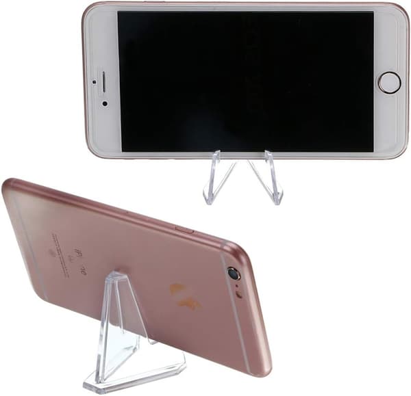 15 Pakker Akryl Staffeli Stativ Klar Mini Mynt Display Staffeli Holder