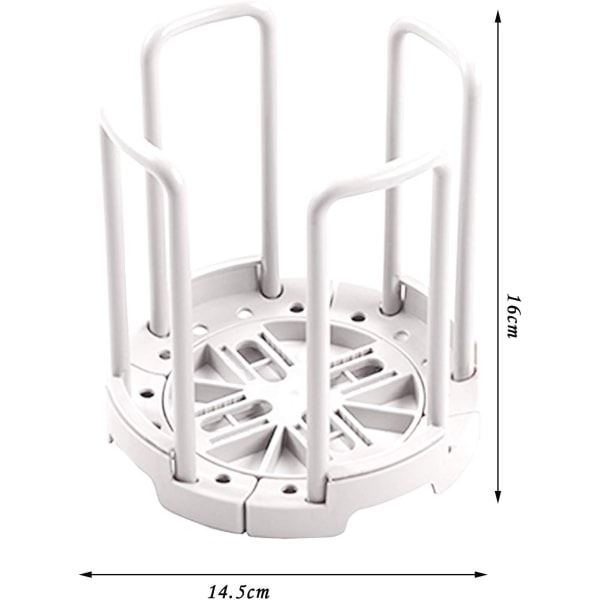 Novelty Dish Drying Rack Adjustable, Extending Plastic Bowl Dryin