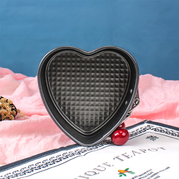 1 stk Ikke-klebende Hjerteformet Kakeform DIY Kakeform Baking