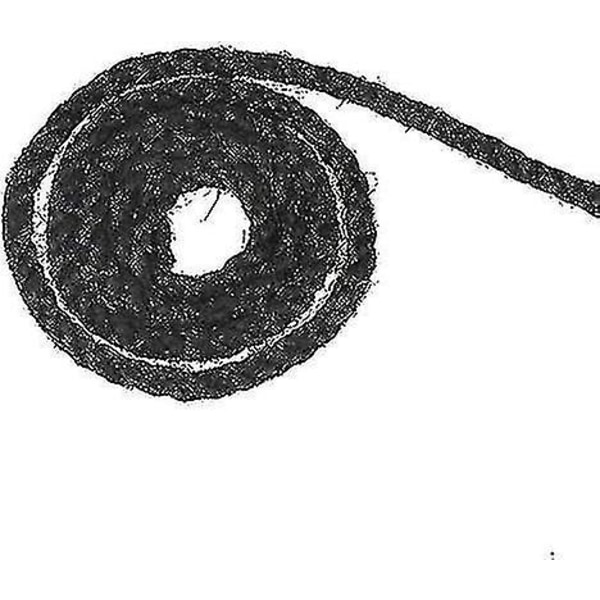 20 m jute rep, svart hamparep, 5 mm stark hampa trädgårdsrep, DXGHC
