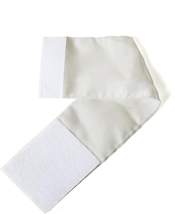 Lasioveneen verhokangas Elegantti Kiinteä Voile-kangas Sauva-taskulla